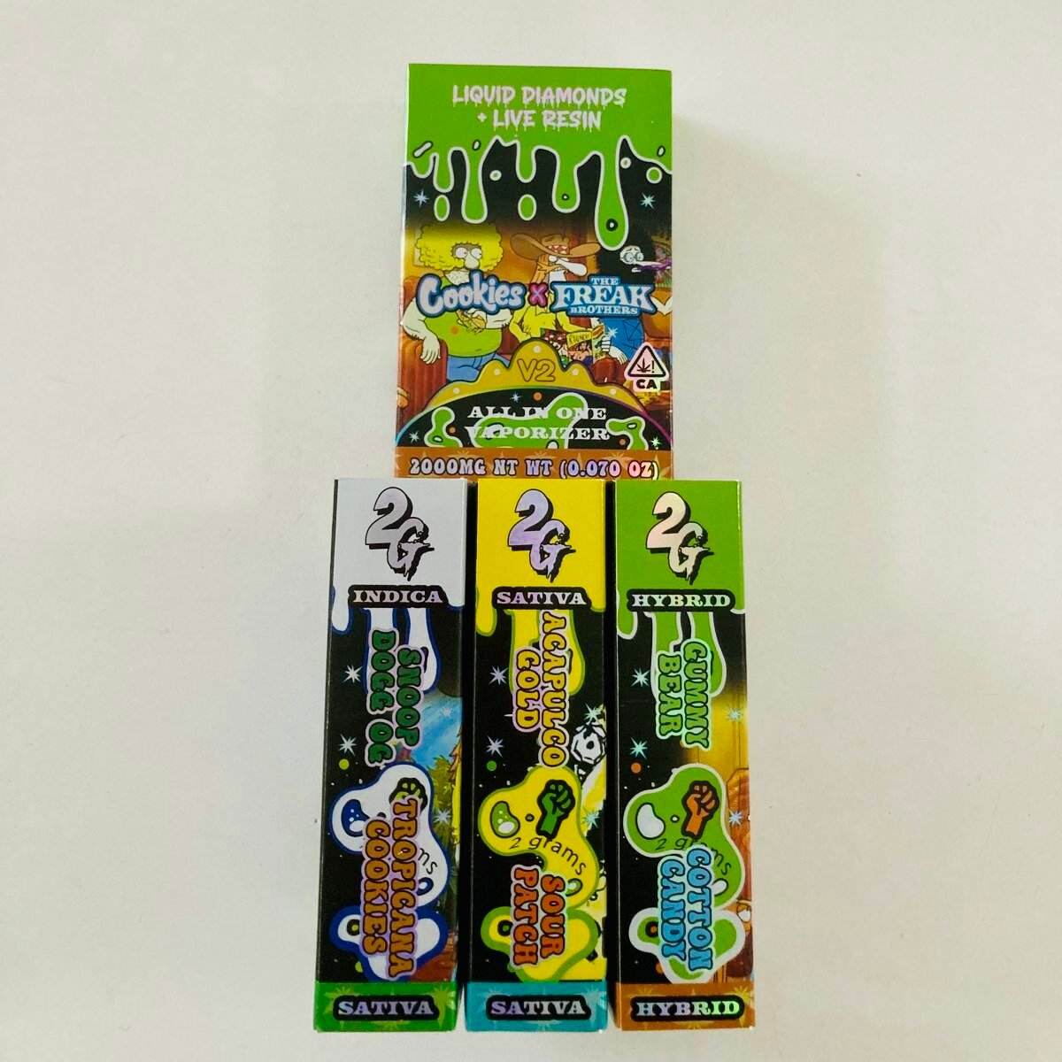 Cookies x The Freak Brothers Disposables 2g